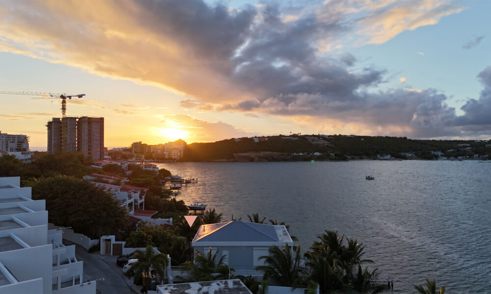 Cupecoy Waterfront Apartment With Land For Sale