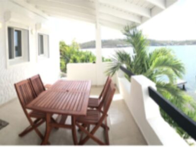 Cupecoy Waterfront Apartment With Land For Sale