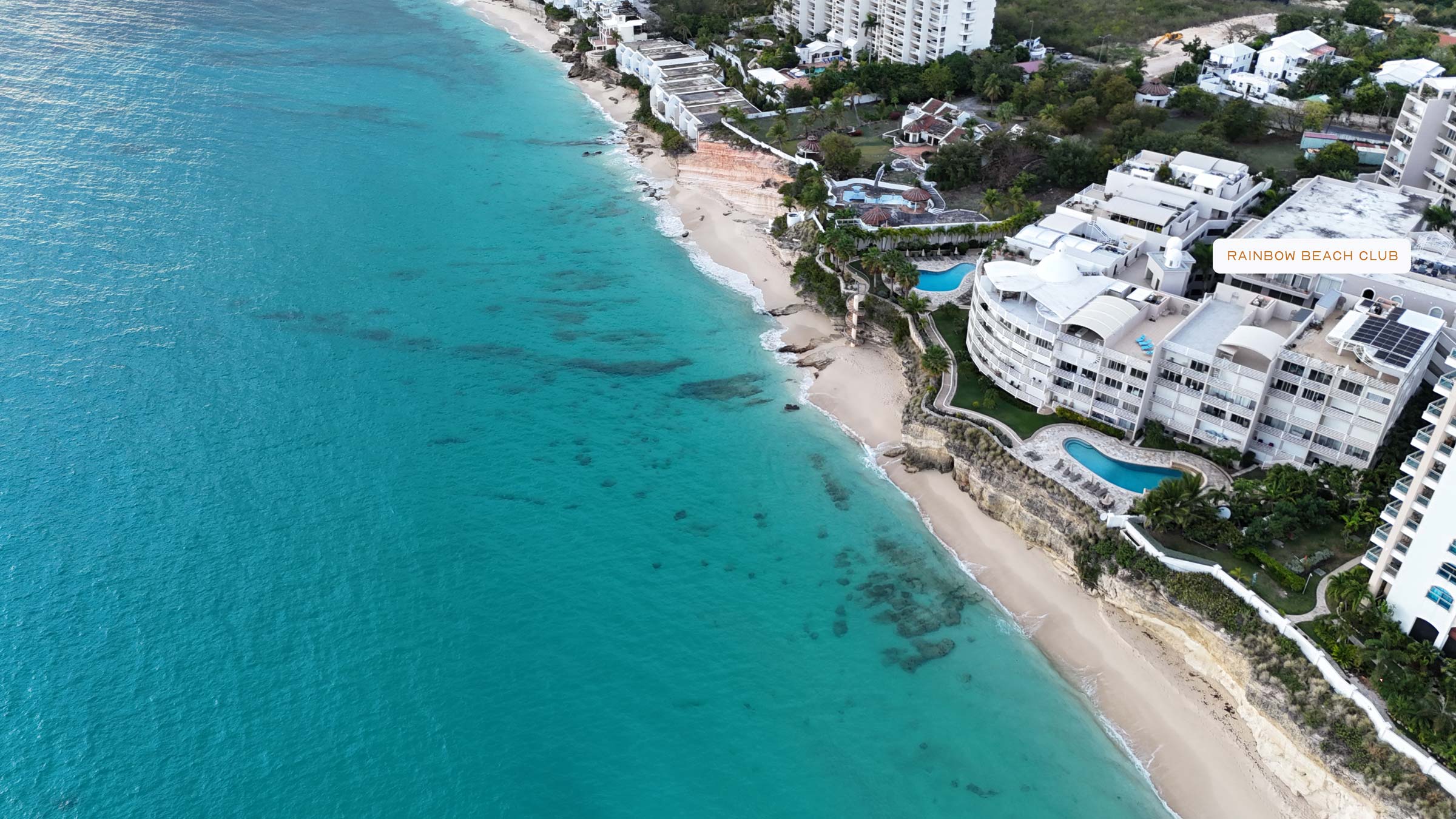 Rainbow Beach Club 2 Bedroom Cupecoy Apartment For Rent