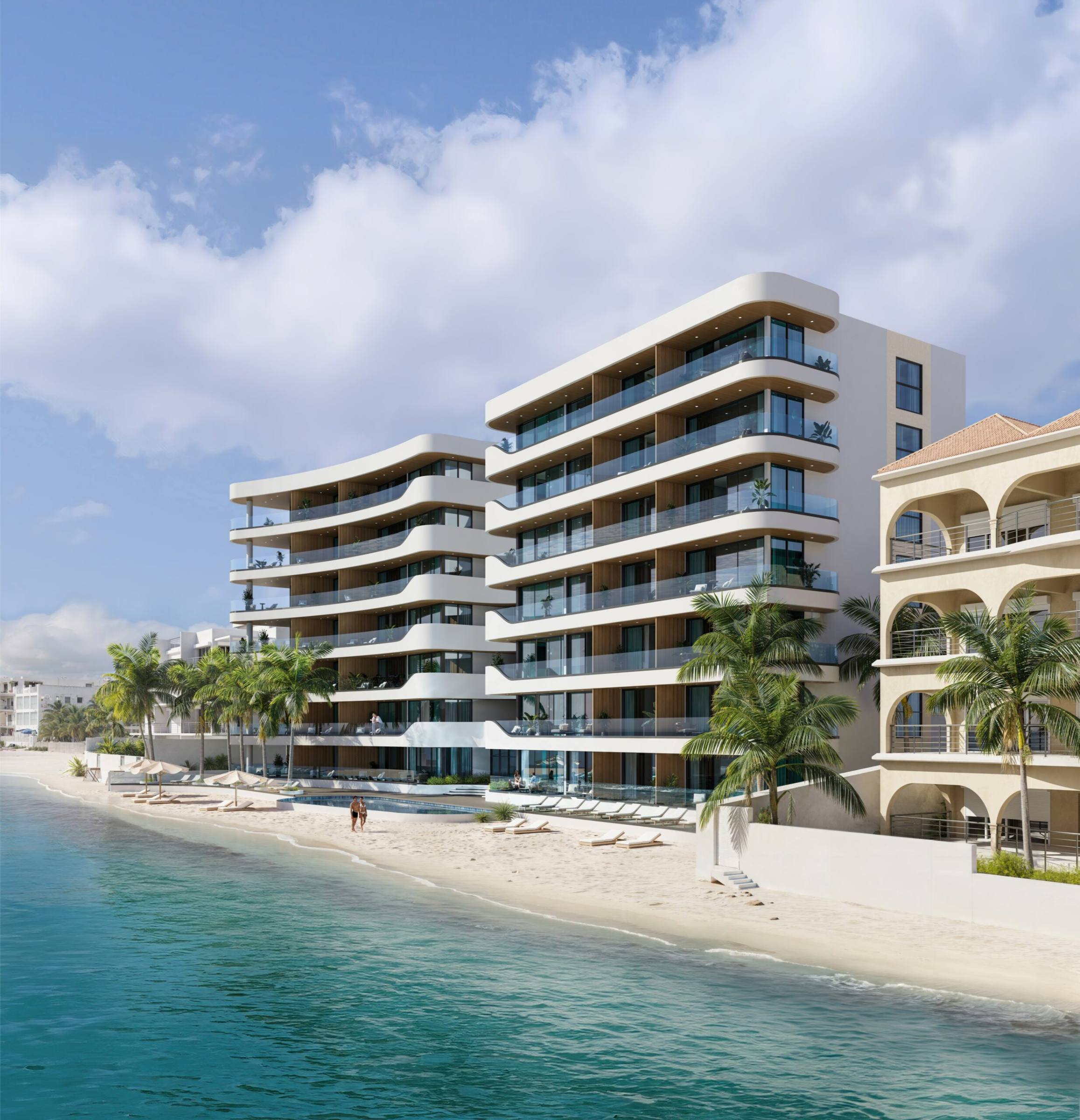 New Dolce Simpson Bay 3 Bedroom Beachfront Condo For Sale